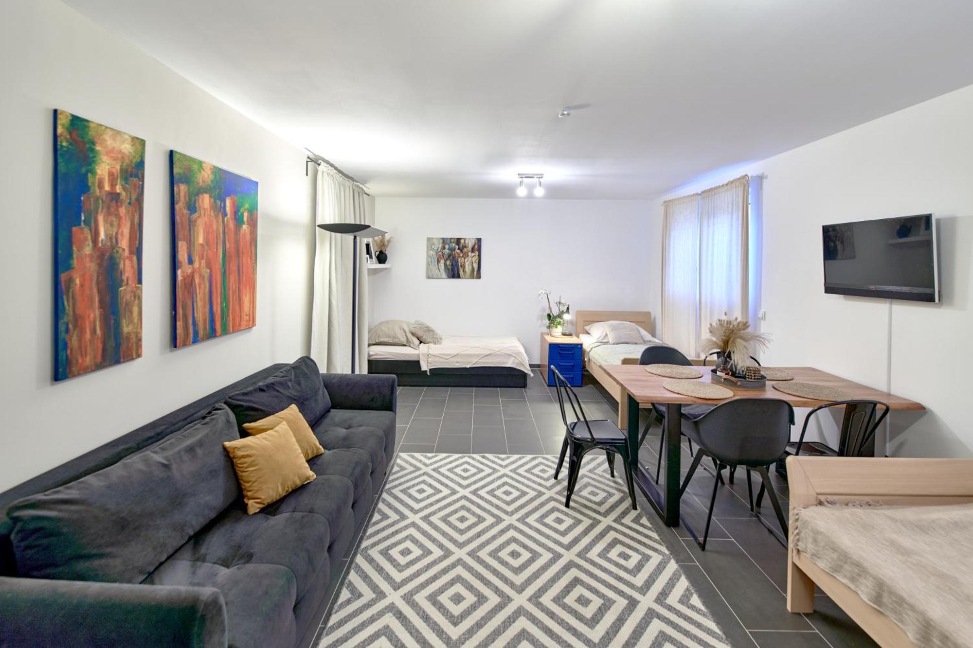 Neues Souterrain-Apartment In Kurstadt Bad Kreuznach Bagian luar foto